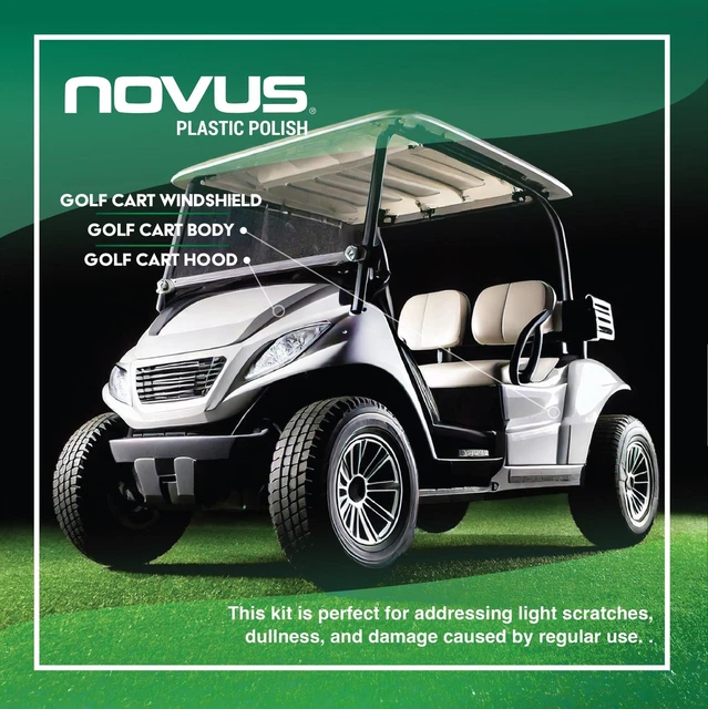 NOVUS 7760 | Golf Cart Maintenance Kit | Includes NOVUS Plastic Polish ...