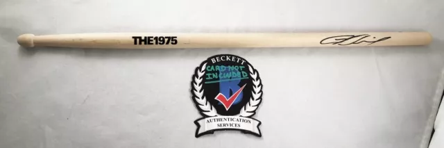George Daniel Signed Drumstick The 1975 Beckett BAS COA George Daniel Signed Drumstick The 1975 Beckett BAS COA