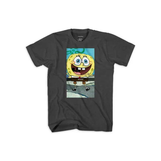 Spongebob Boys Short Sleeve T-shirt "Oh Snap Chat" Small