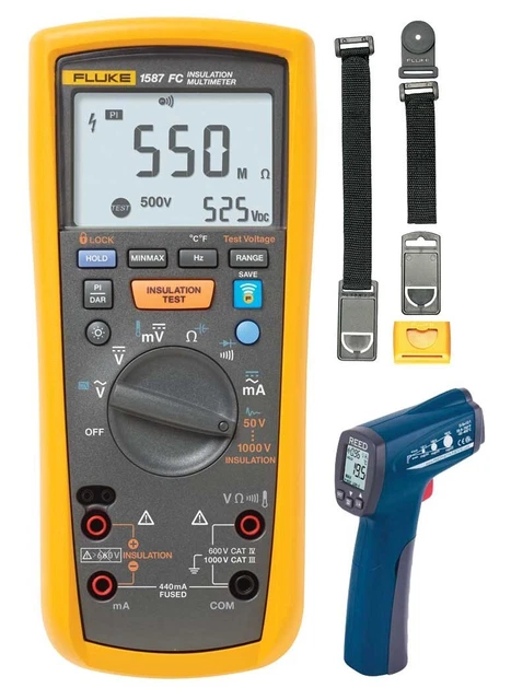 Fluke 1587FC Insulation Multimeter Kit - Includes FREE Products with Purchase