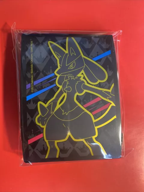 Sleeves Lucario Zenit Regale X65 Buste Protettive Carte Pokemon