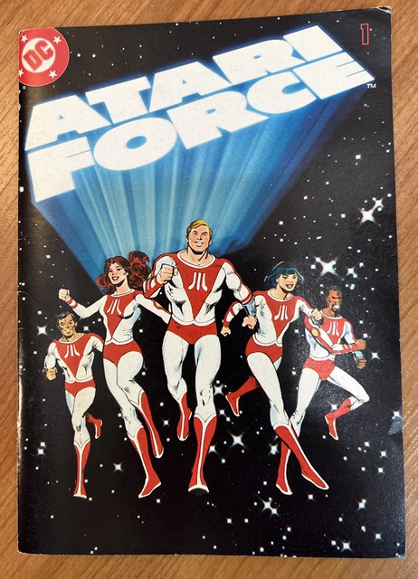 DC Atari Force Volume 1 #1 1982 Atari 2600 Dell Comics Mini Comic Books