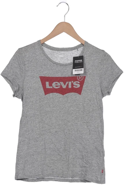T-shirt uomo Levis top shirt taglia EU 48 (M) cotone grigio #219shy6