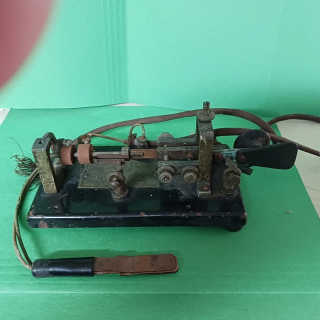   VIBROPLEX Serial # 97707 Telegraph Key Vintage 1920's