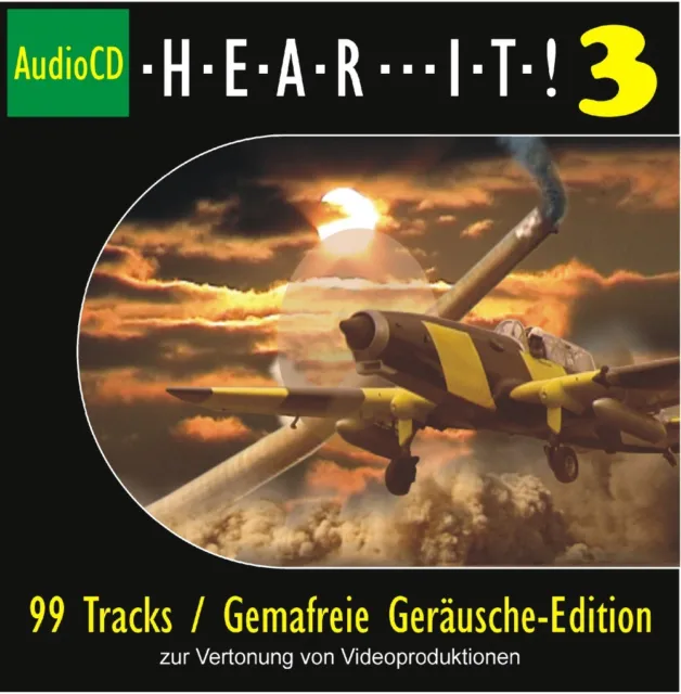Cd Hear It 3 Geräusche Gemafrei Vertonung 99 Tracks 30 Min