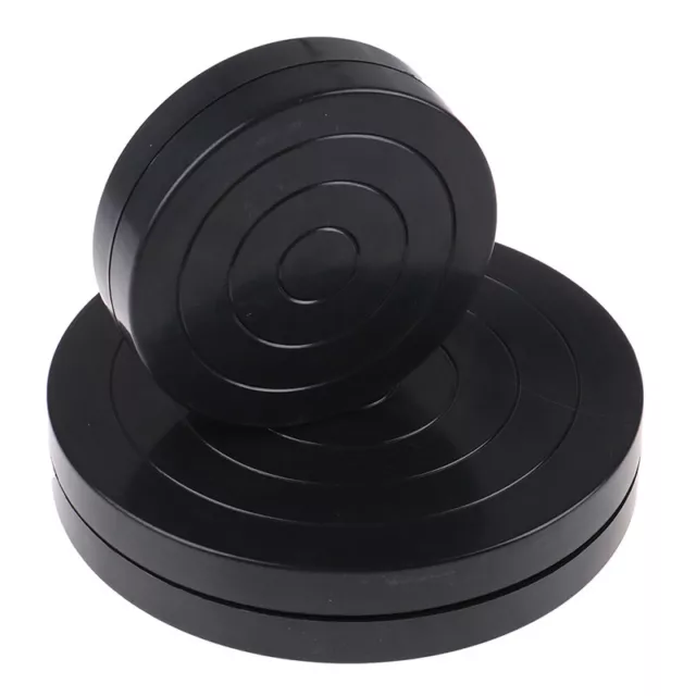Tocadiscos giratorios de arcilla negra rueda de cerámica giratorio para estudiante x*