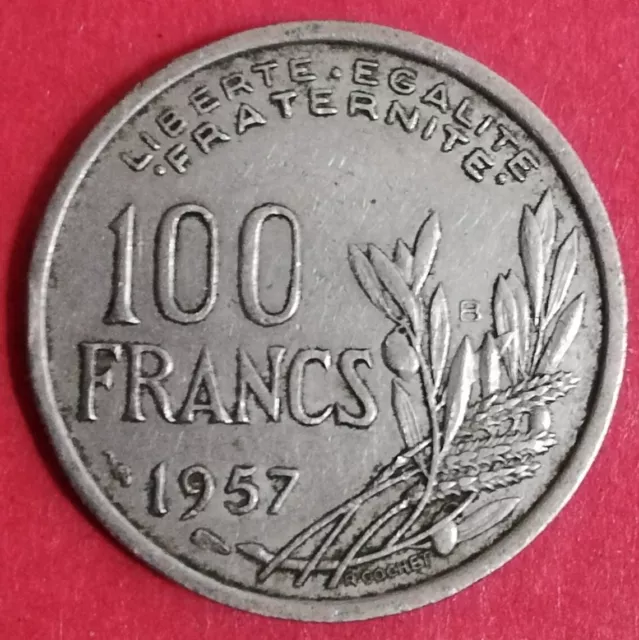 100 Francs 1957 B Cochet