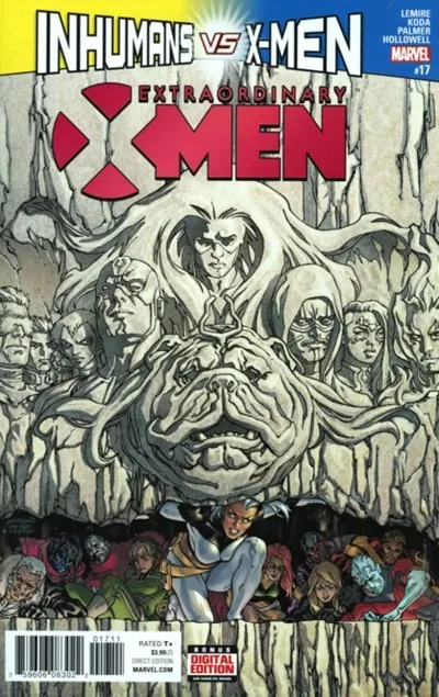 Extraordinary X-Men #17 (2017) Lemire, Koda, Ivx, Marvel, Nm