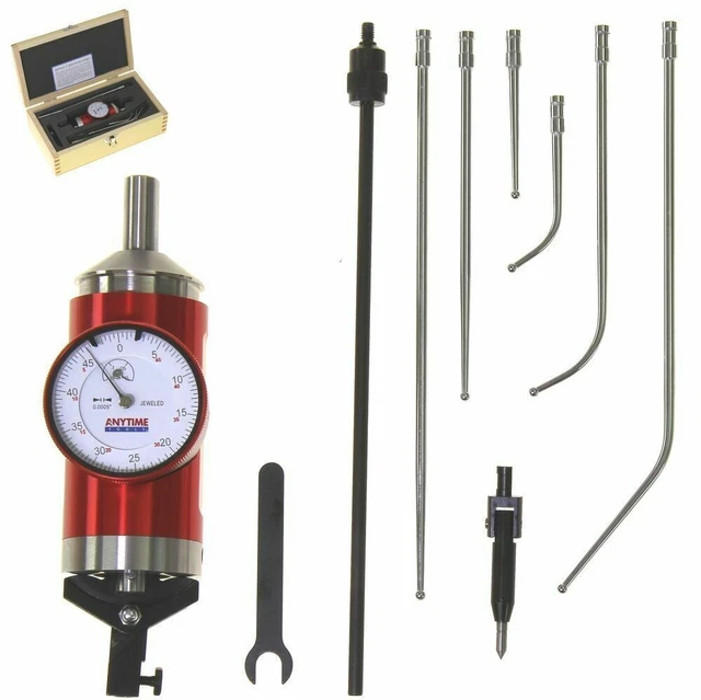 Accuracy Centering Indicator Center Lever Meter Coaxial Dial Test Stylus Kit