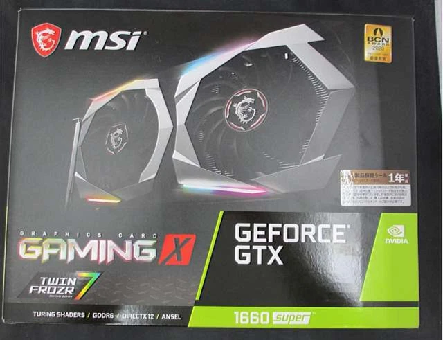 MSI GEFORCE GTX 1660 Super Jeu Nvidia Pci Express EUR 567 40 PicClick FR msi-geforce-gtx-1660-super-jeu-nvidia-pci-express-eur-567-40-picclick-fr
