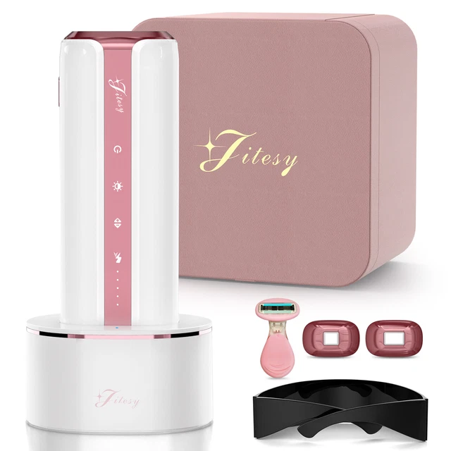 Laser Hair Removal Device Painless Permanent Face Body Skin Epilator Ice-Cooling