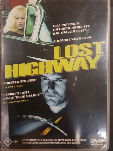 Lost Highway Dvd David Lynch Rare Cult Film Bill Pullman & Patricia Arquette