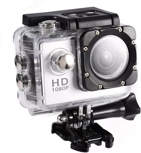 Sports Cam Full HD DV 1080P Water Resistant Waterproof Videocamera *