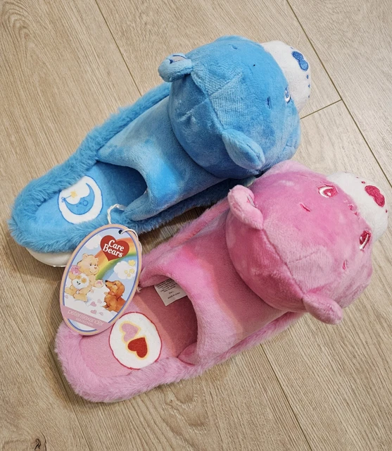 PETER ALEXANDER LADIES Care Bear Pink Blue Scuffs Slippers Size L AU 9 10 BNWT 59.00 PicClick AU