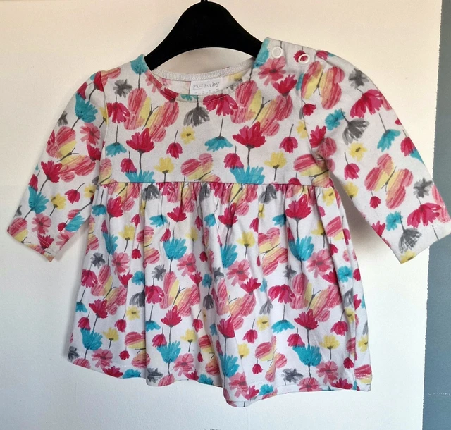 Pacchetto vestiti per bambine età 0-3 M. Marche miste. 6 pezzi. Usato. 4