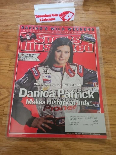 Sports Illustrated June 6 2005 Danica Patrick Makes History At Indy  RARE!! 🔥