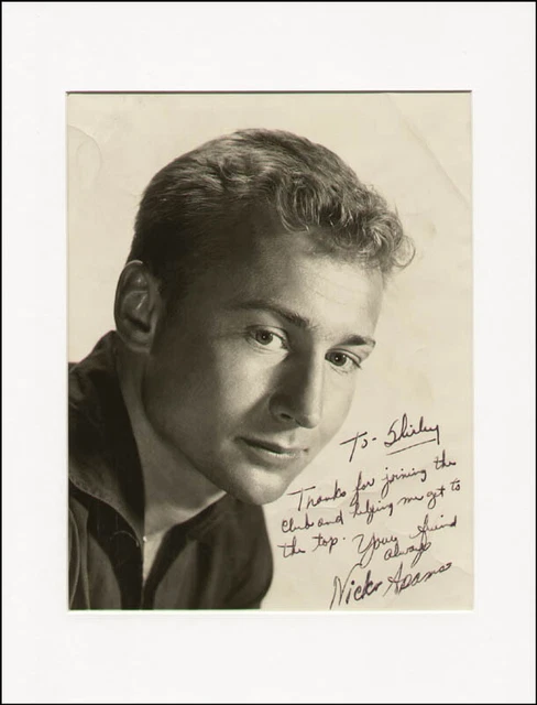 Nick "The Rebel" Adams - Autographed Inscribed Photograph