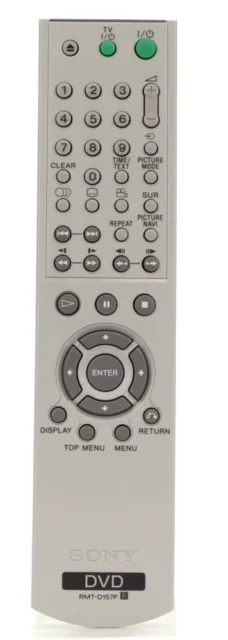 Sony RMT-D157P Télécommande d'origine pour lecteur DVD   (Réf#T-773)