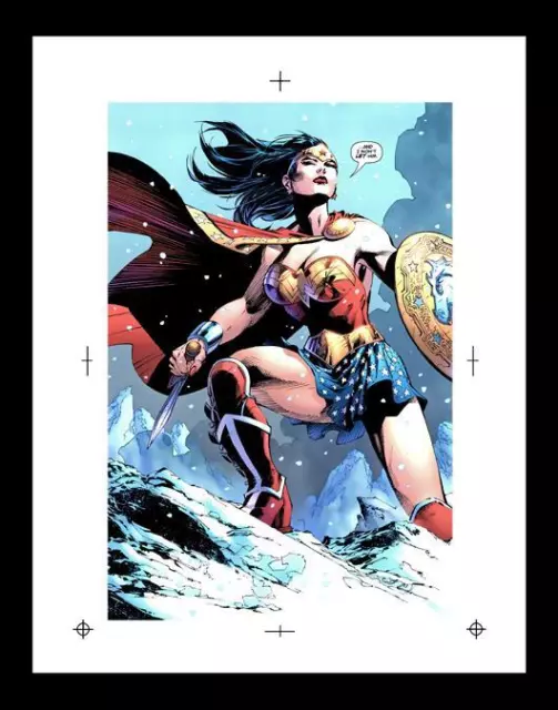 Jim Lee Superman #210 Rare Production Art Pg 22