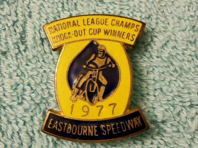 Insigne émaillé Kings Lynn Speedway – Vintage 1970s, W Reeves & Co