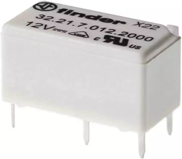 Finder relè di alimentazione 32.21.7.005.2000 montaggio PCB, bobina 5V DC, 6A, SPDT