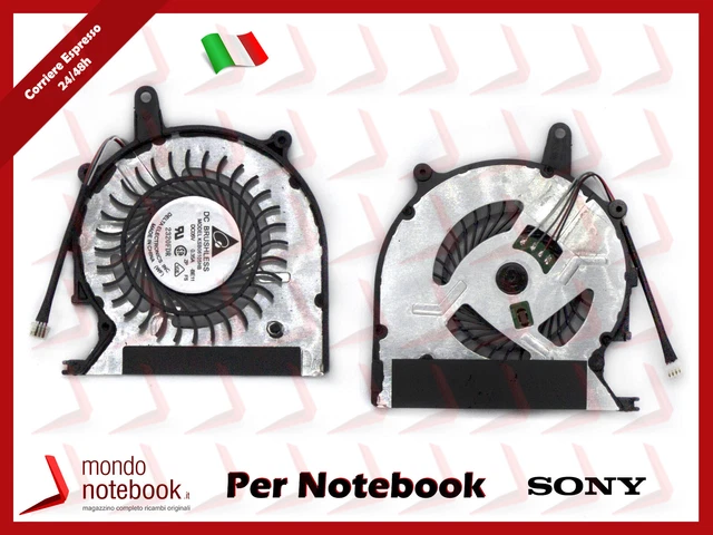 Ventilateur De Refroidissement Pour PC Portable Sony Vaio SVP132 - 4Pin, Remplacement Facile