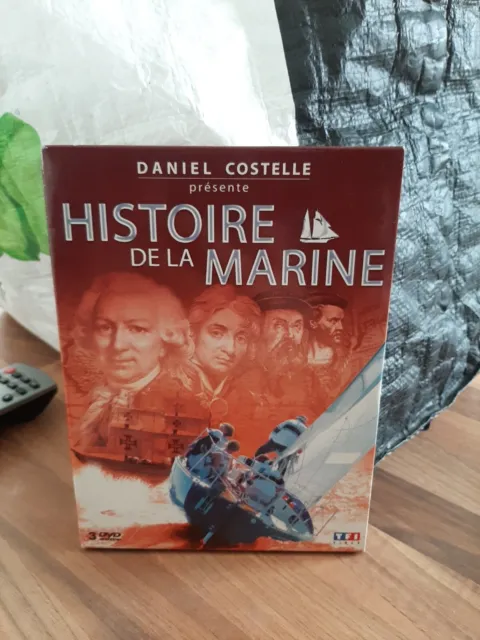COFFRET 3 DVD "HISTOIRE DE LA MARINE : Les plus grands défis marins jamais conté