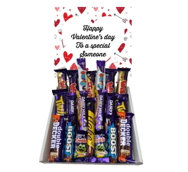 💕Happy Valentines Day Gift Him Her Luxury Chocolate Cadbury’s Hamper Sweet Box