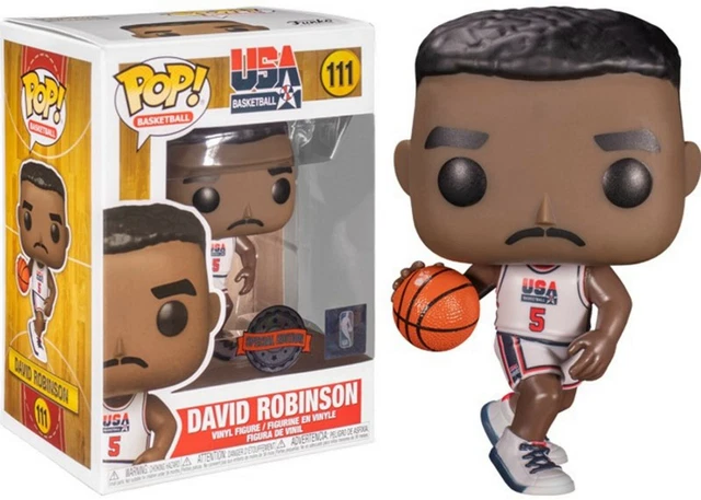 FUNKO POP! USA Basketball David Robinson Special Edition Vinyl NEU 111
