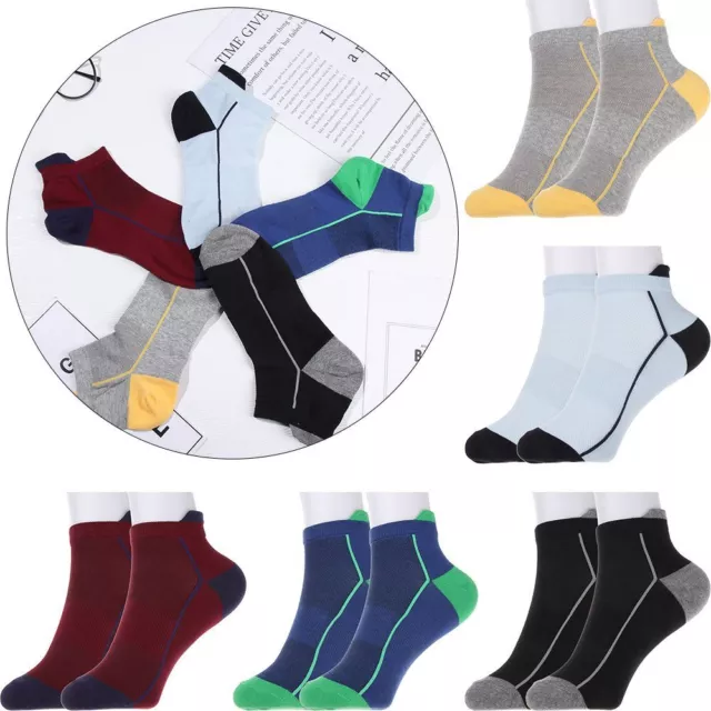 Absorption Basketball Knit Organic Cotton Men Sports Socks Thin Breathable