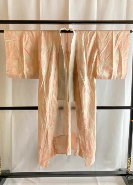Vintage Japanese Juban kimono - Women's NagaJuban Kimono Robe