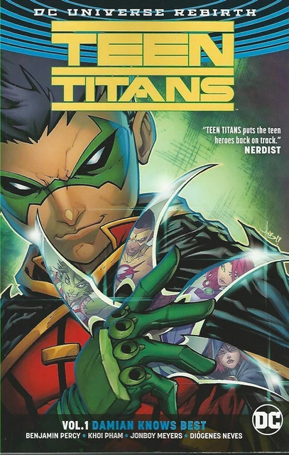 Teen Titans Tpb Volume 1 Damian Knows Best (Rebirth) Reps #1 2 3 4 5