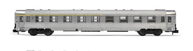 VOITURE DEV INOX A5smyfi bar SNCF ép III Arnold HN4322-3 échelle N 1