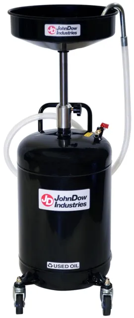 JohnDow Industries JDI-18DC 18 Gallon Air-Operated Self-Evacuating Portable O...