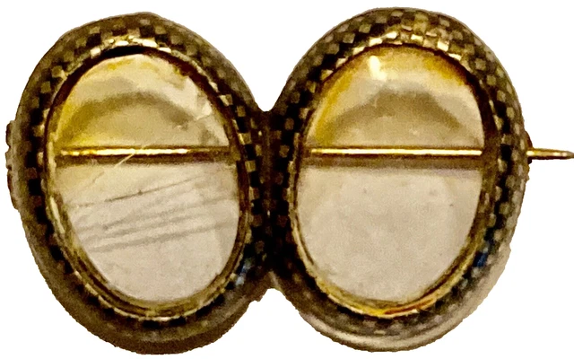 T BELLE BROCHE PORTE PHOTO ANCIENNE 1900 ART NOUVEAU en ARGENT avec déco florale EUR 45,00 - FR