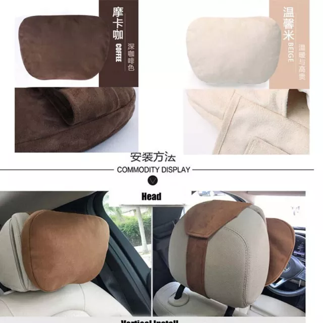 For Mercedes-Benz Headrest Neck Pillows Seat Cushion Design S Class Car