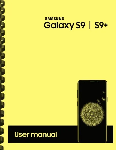 Samsung Galaxy S9 S9+ Verizon OWNER'S USER MANUAL