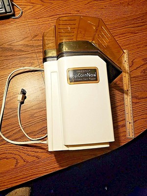 Presto Popcorn Now Hot Air Continuous Corn Popper #0481001 Vintage Used CLEAN !!