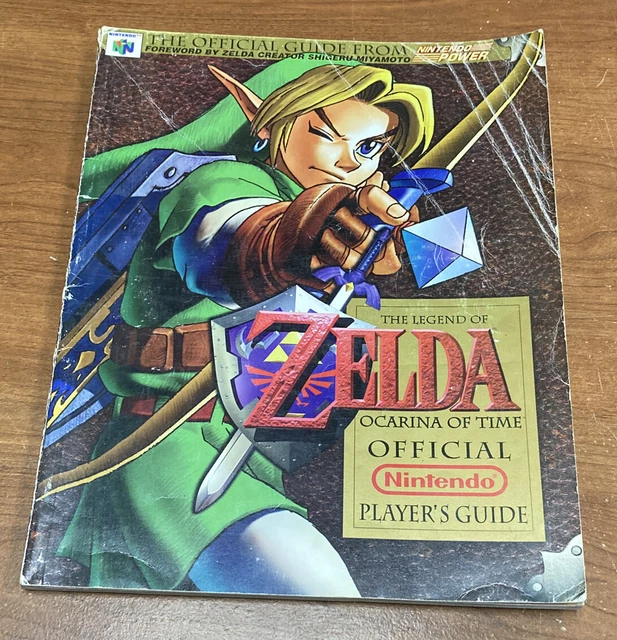 LEGEND ZELDA OCARINA of Time Official Nintendo Power Strategy Guide N64
