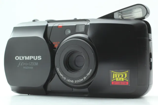 [Exc+5] Olympus mju Zoom Panorama 35mm Point & Shoot Film Camera From JAPAN