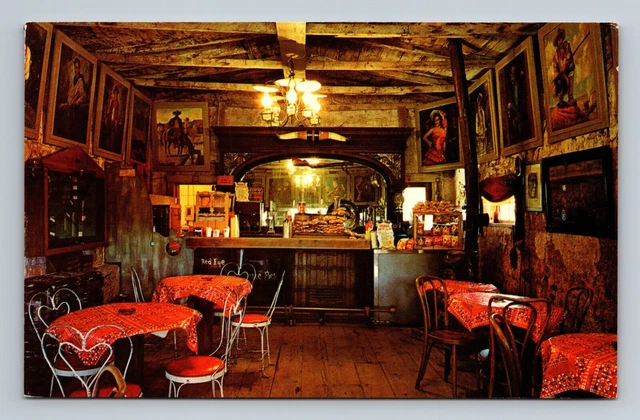 Calico Ghost Town,CA The Saloon San Bernardino County California Vintage