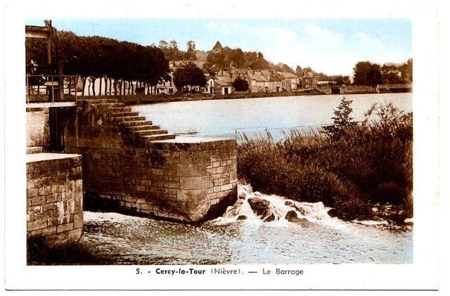 (S-111738) FRANCE - 58 - CERCY LA TOUR CPA      ARTISTIC  ed.