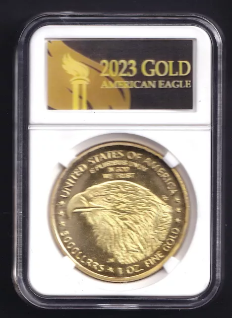 2023 1 oz 9999 American Gold Eagle $50 Coin Bullion Novelty Fantasy Educational