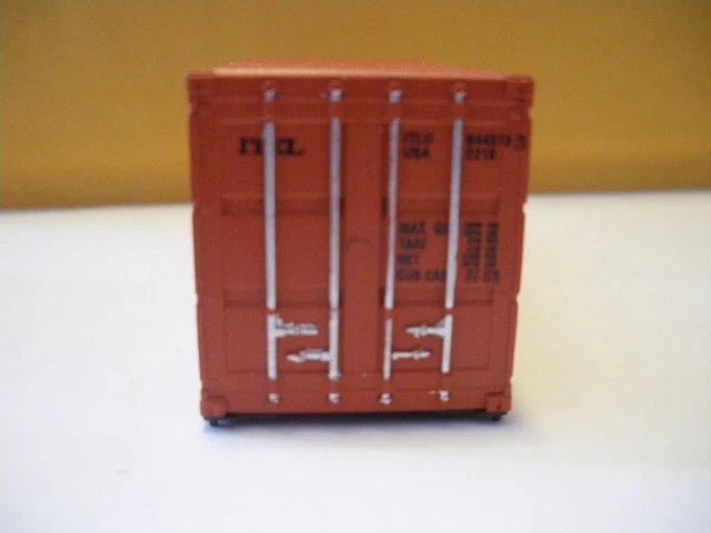 SHIPPING CONTAINER: ITEL: 20’: HO Scale 1:87 *actual shipping* $8.00 ...