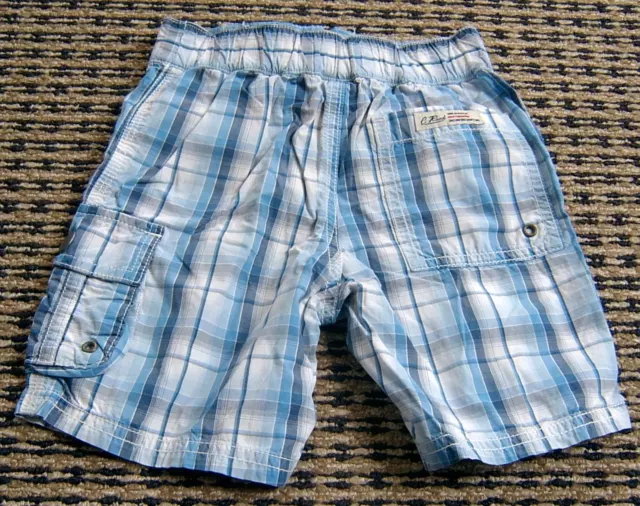 Country Road Boys Checked Board Shorts Sz 4 2