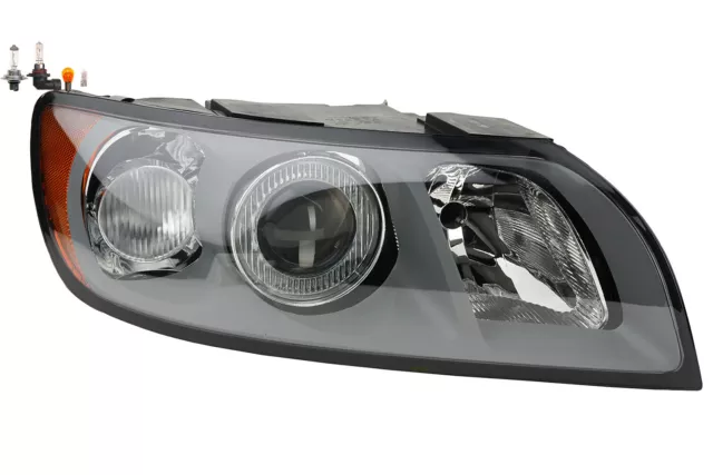 Faro Frontal Apto para Volvo V50 04/ 2004-07/ 2007 Derecha Con Bombilla