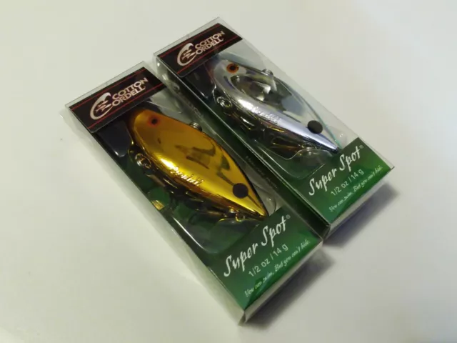 Cotton Cordell 6 Pencil Popper 1 oz Fishing Lure - Chrome/Blue Back