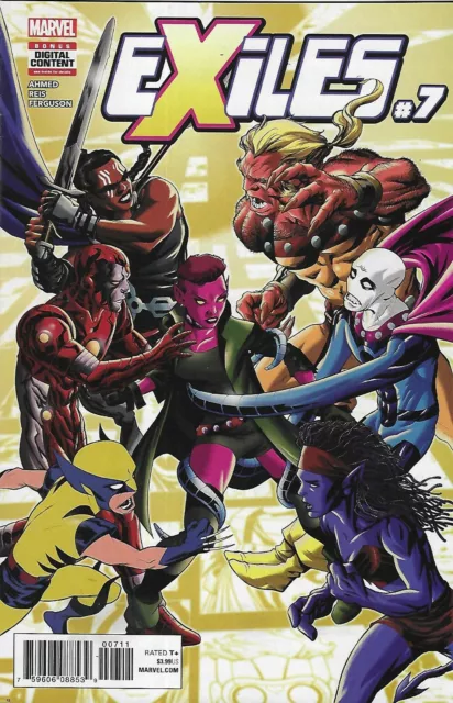 Exiles Comic 7 Cover A Mike McKone 2018 First Print Saladin Ahmed Rod Reis