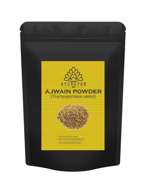 Polvo de Ajwain 100% natural | Polvo de semilla de carambola (Ajwain) |...