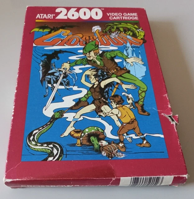 Jeu vidéo vintage Atari 5200 Qbert 1983 complet en boîte Q*bert